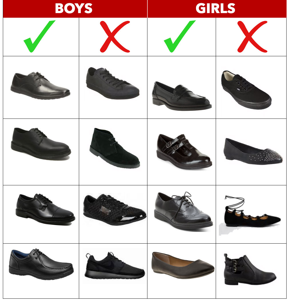 academy boys shoes